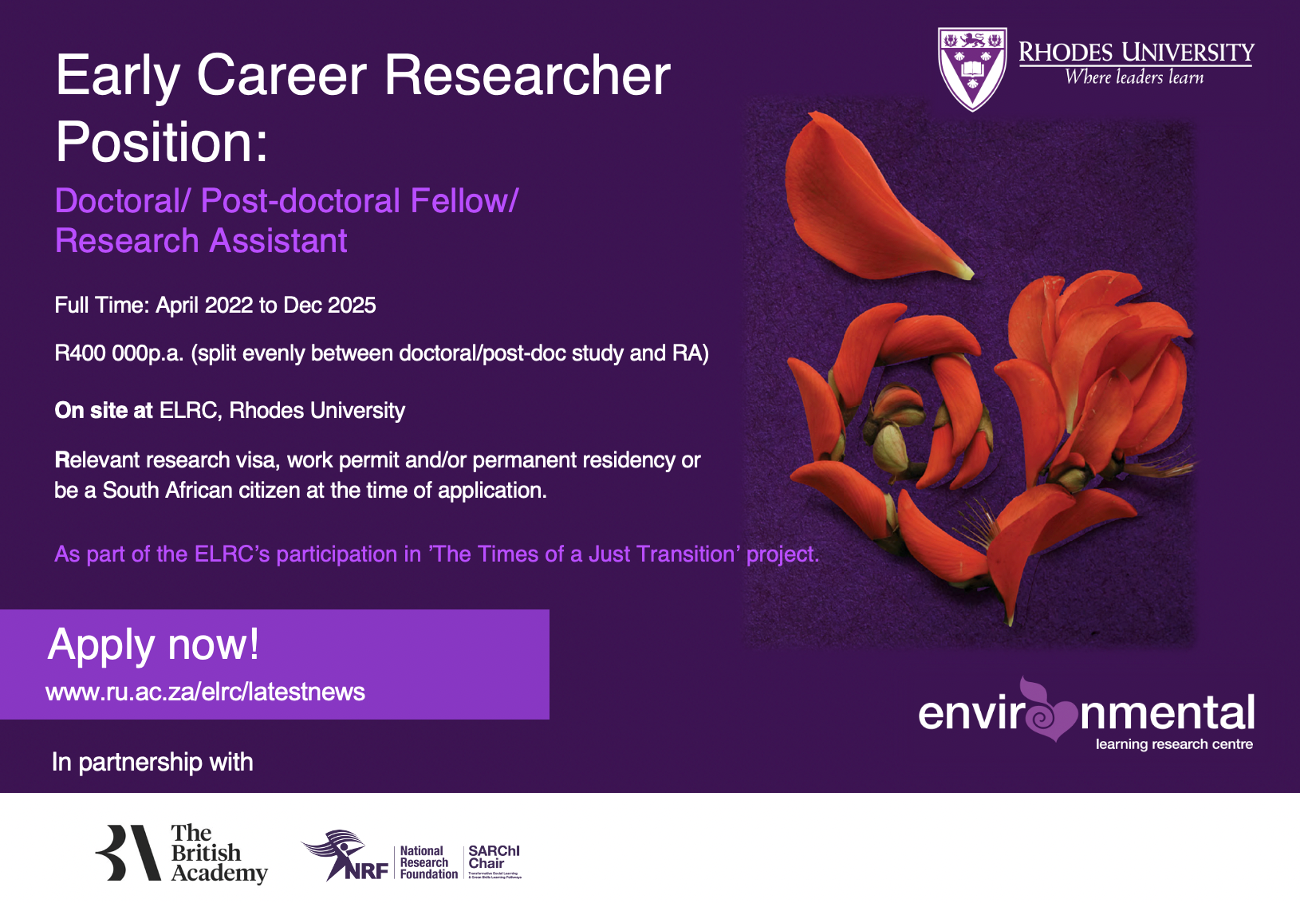 Early Career Researcher Position
