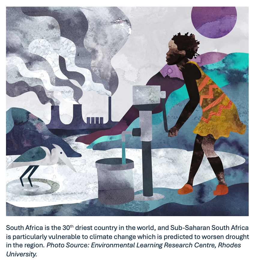 South Africa is 30th driest country