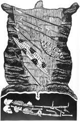 The mouth is not struck