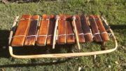 Mobile xylophone from Mozambique