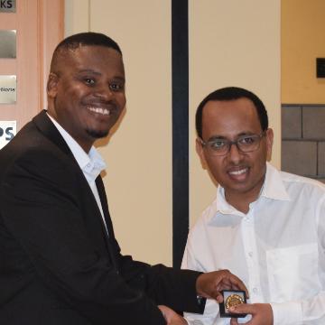 The Little Pig Consulting Award for the Best Information Systems Senior Postgraduate Student is awarded to: T Tsegaye