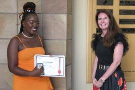 BSG Award for the Best Honours Student - Chenai Tendayi