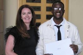 BSG Award for the Best IS2 student - Makomborero Murwira
