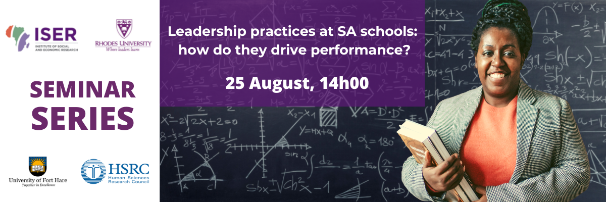Leadership practices at SA Schools: How do they drive performance