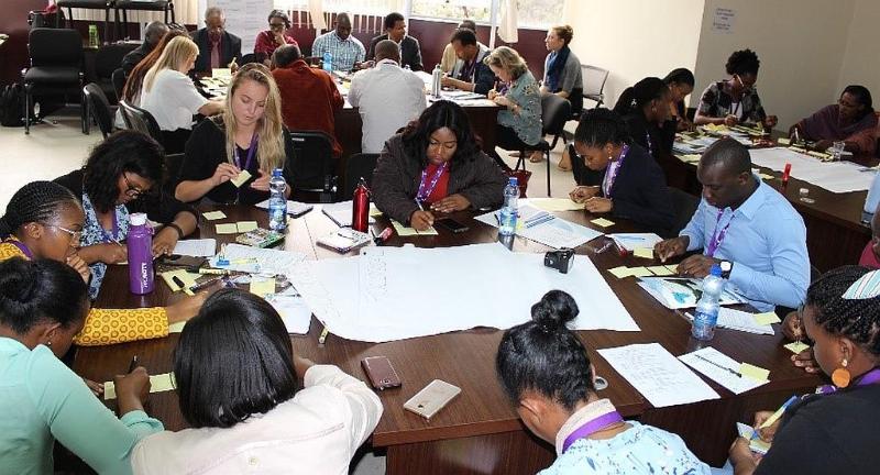 Participants at the ARUA Water CoE foundation course