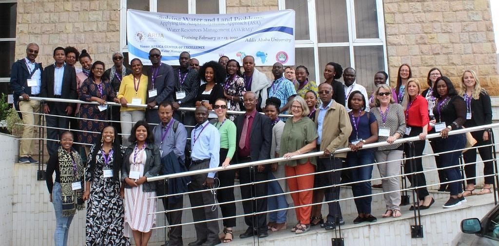 Participants at the ARUA Water CoE foundation course