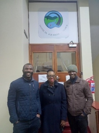 Drs Nelson Odume, Boluwaji Onabolu and Paul Mensah 