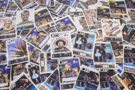 Due to drastic cuts in Cue’s traditional sources of funding, the 2017 festival will be the first since 1987 without the daily “Cue! Cue for you!” in paper form. Photo: Mia van der Merwe