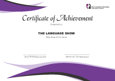 The language show