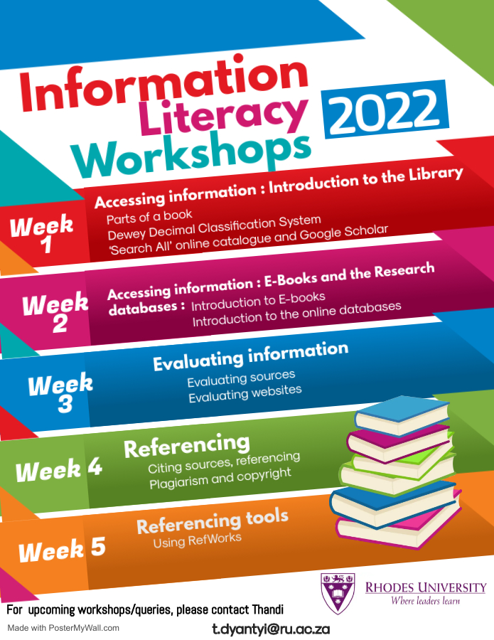 Information literacy 2022 Poster