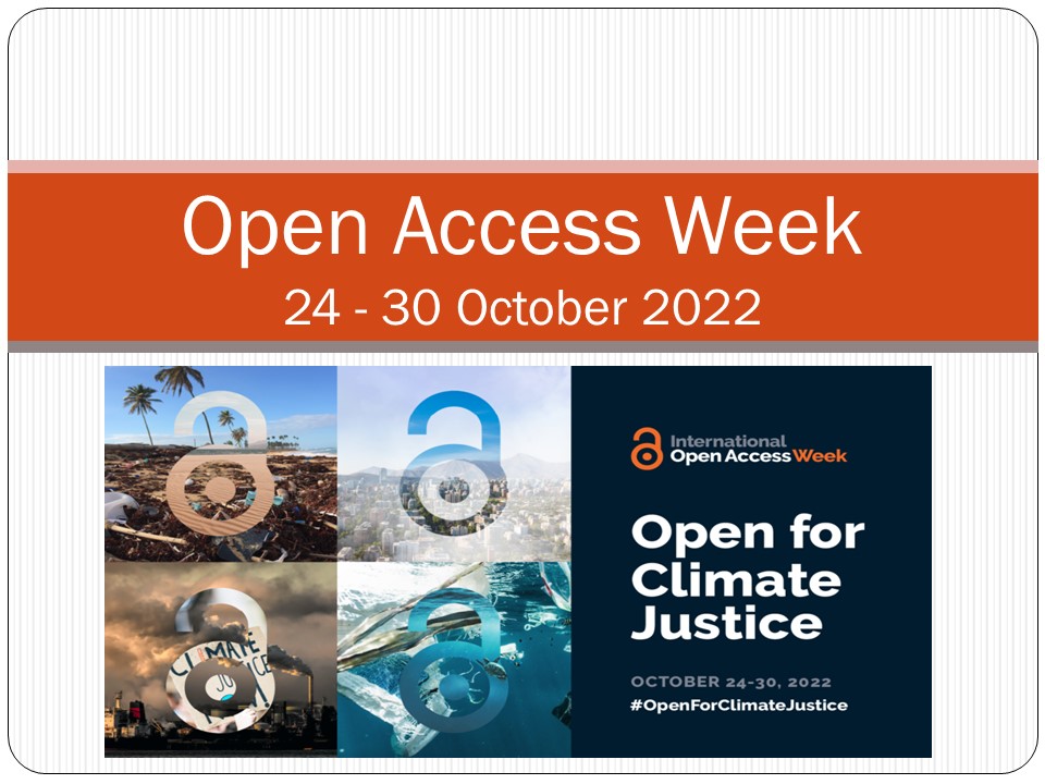 Open Access Week 2022