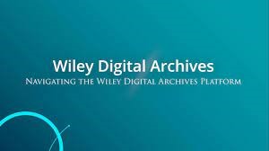 Wiley Digital Archives