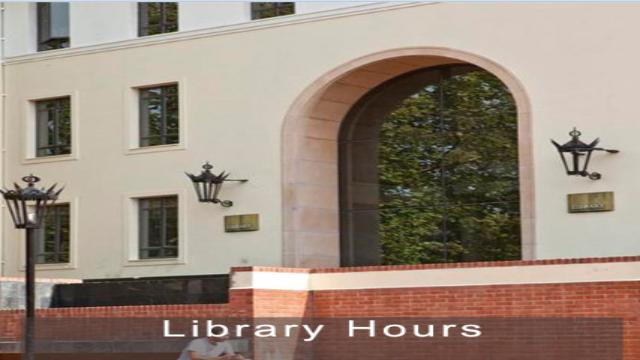 Rhodes Libraries Extended Hours