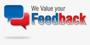 We value your feedback
