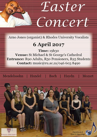 Voice Easter Concert with Arno Jones