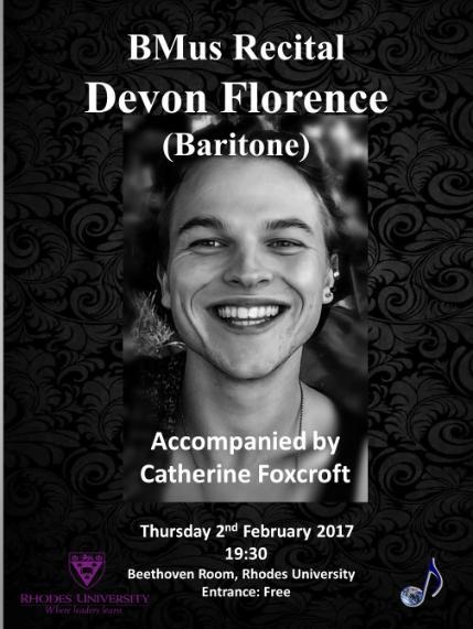 Devon Florence BMus Recital