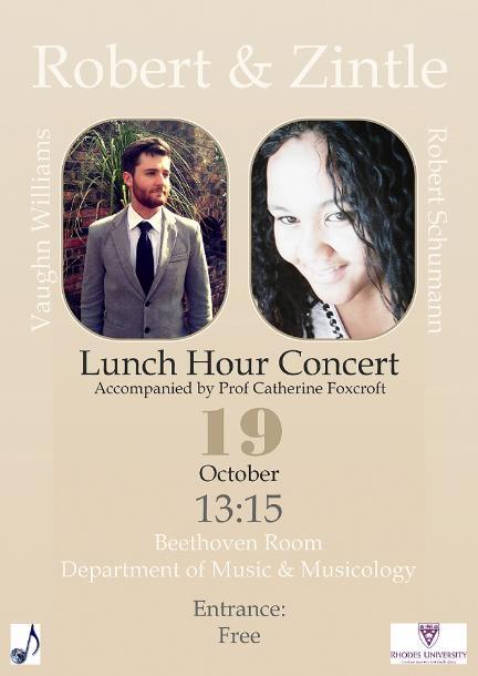 Robert and Zintle Lunch Hour Poster