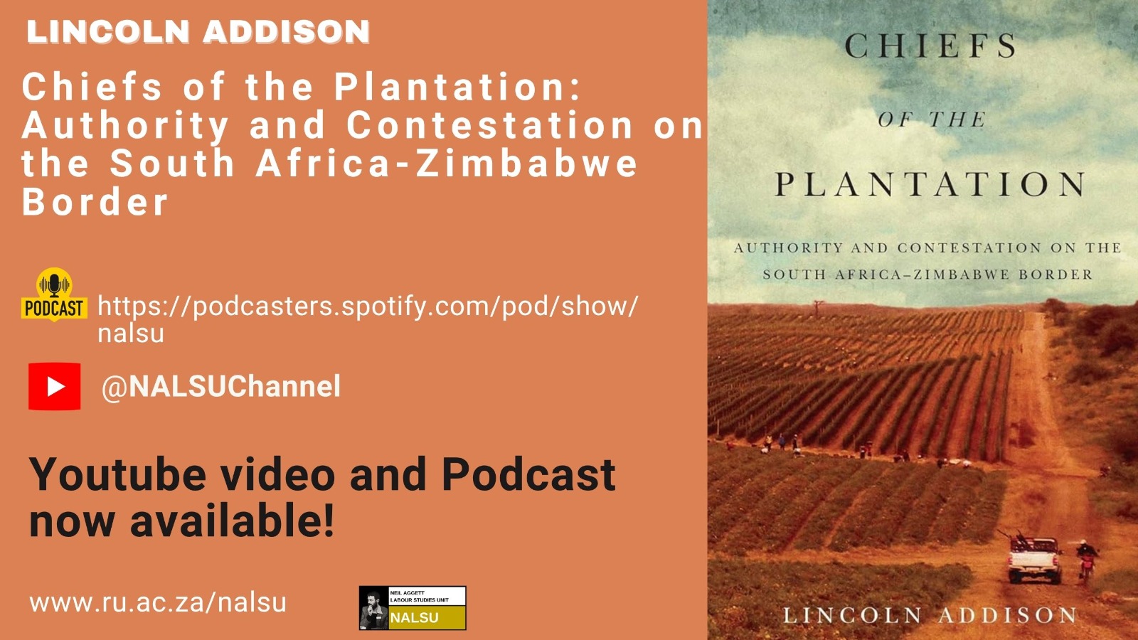Lincoln Addison: Chiefs of the Plantation: Authority and Contestation on the South Africa-Zimbabwe Border