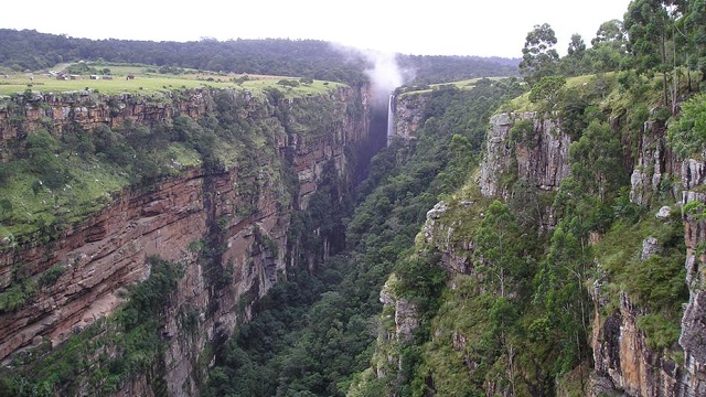 A gorge in the Eastern Cape. Land is much more than a resource for many, it has a strong symbolic va