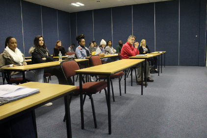 Psychology Honours students present during Disability Week