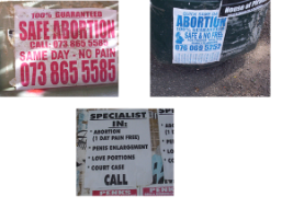 Abortion posters