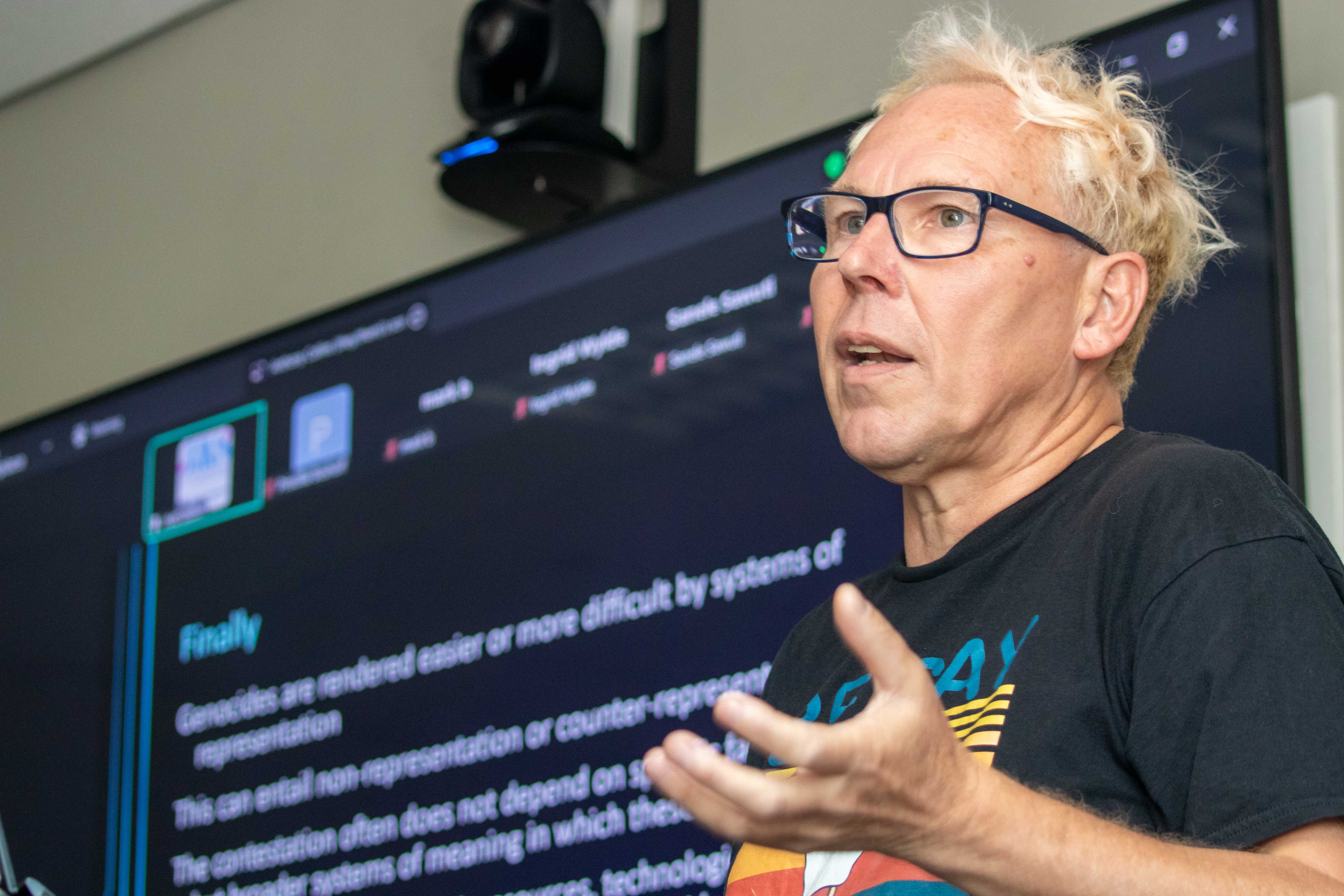 Prof Anthony Collins [PIC CREDIT: Vusumzi Tshekema]