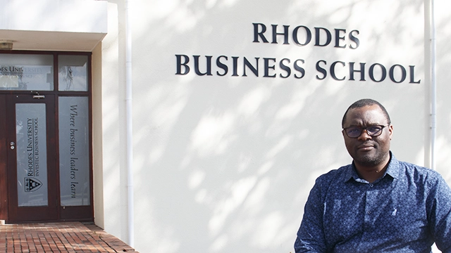 Course co-ordinator and Rhodes Business School Lecturer, Dr Andile Mtotywa