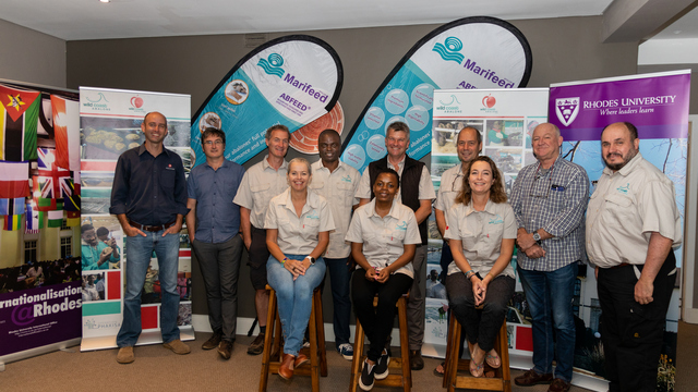 Representatives from Aqunion, Alfred Wegener Institute, France Haliotis, Rhodes University, EOH Coastal and Environmental Services, Marifeed, Wildcoast Abalone and University of Las Palmas de Gran Canary