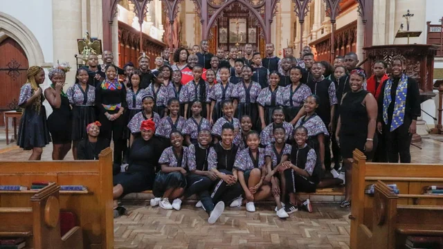 Rhodes University Chamber Choir with KWANTU Choir and Zolani Youth Choir.