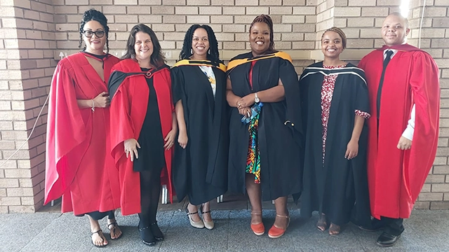 Rhodes University Psychology Department staff members who helped establish the Joza Assumption Development Centre