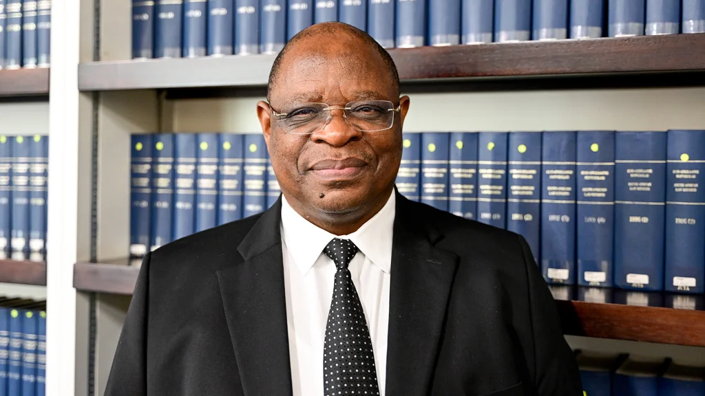 Chief Justice of South Africa, Judge Raymond Zondo. 