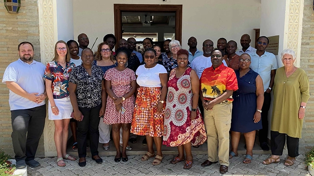 Summer School attendees from Rhodes University, Kenya and the Netherlands