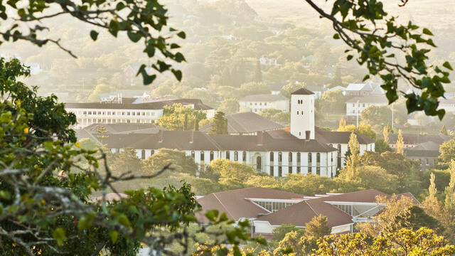 Rhodes University Main Admin Building.