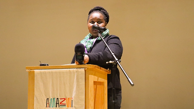 Dr Nomakwezi Mzilikazi, Deputy Vice-Chancellor of Research, Innovation and Strategic Partnerships at Rhodes University
[PIC: Uyanda Ntloko]