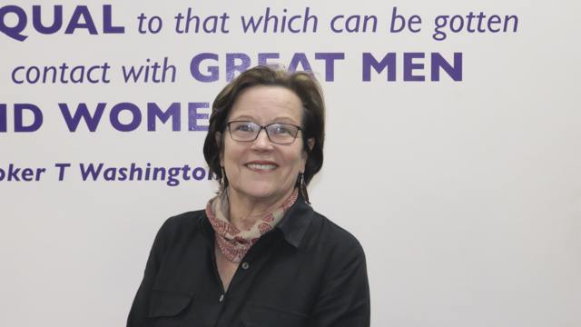 Diana Hornby, Director of Rhodes University’s Community Engagement (RUCE) Division [Pic by: Nosipho Simelane]