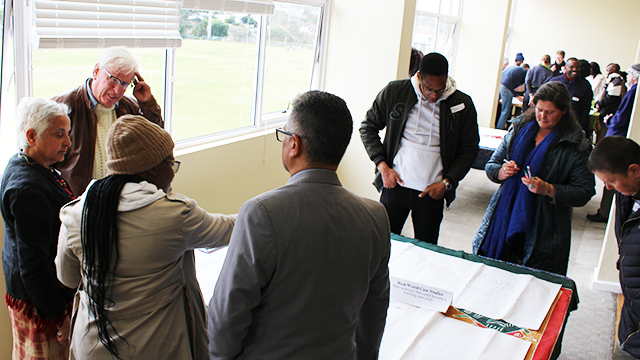 Collaboration in action - the IWR Open Day programme included several interactive sessions. [PIC: Lungelihle Dlamini] 