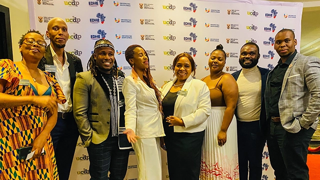 Several Rhodes University students and staff, including Professors Tshidi Mohapeloa and 'Mabokang Monnapula-Mapesela, attended the EDHE Intervarsity Studentpreneur finals in Johannesburg