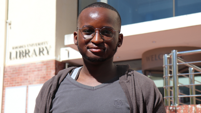 Sociology Master’s candidate, Esihle Lupindo, who on the Mail & Guardian Top 200.
