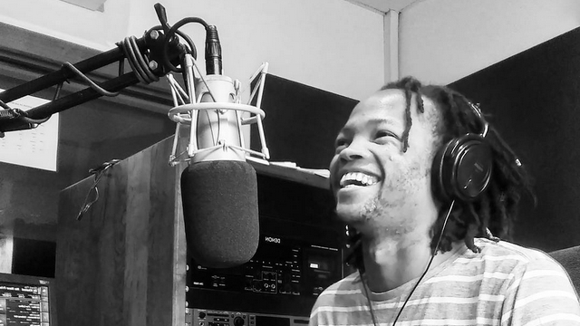 Tshepo Mantje during his time at Rhodes Music Radio