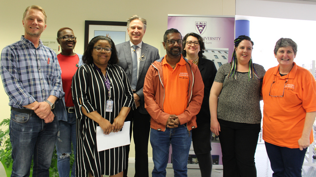 Organisers and presenters at Open Access Day 2019