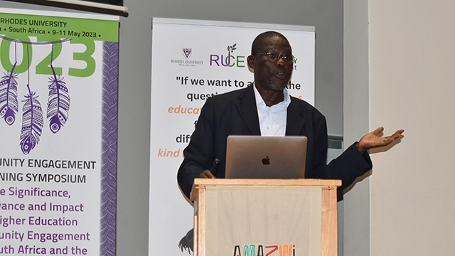Professor George Openjuru, Vice-Chancellor of Gulu University and Chair of the Uganda Vice-Chancellors Forum