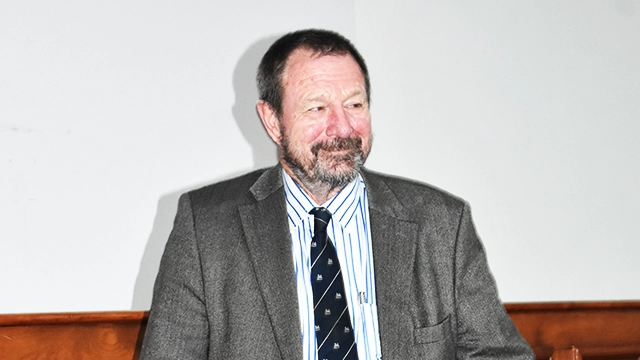 Rhodes University Visiting Professor, Clive Plasket