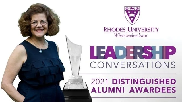 2021 Distinguished Alumni Awardee Ms Heloise Henning Emdon.