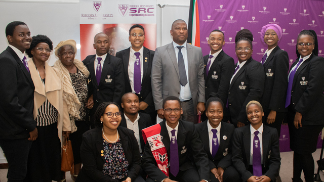 Rev Dr Gqubule's family, Premier Mabuyane and members of the SRC