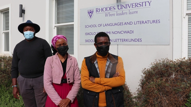 BAQONDE project leaders Dr Hleze Kunju, Dr Bulelwa Nosilela and Professor Dion Nkomo. 
