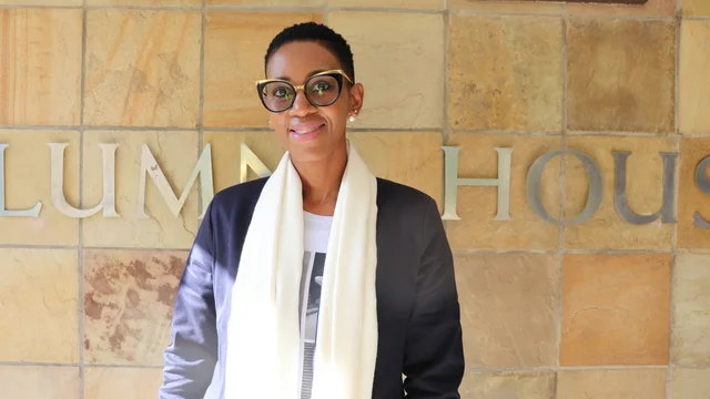 Newly-appointed Development and Fundraising Manager, Siyasanga Hompashe. 