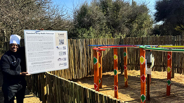 The Transient Array Radio Telescope installation at Kwalata Game Lodge