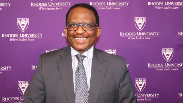 Rhodes University Vice-Chancellor, Dr Sizwe Mabizela. 