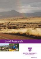 Land Research Publication 