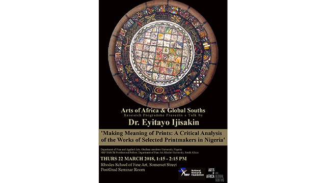 Dr Eyitayo Ijisakin Seminar presentation